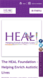 Mobile Screenshot of healautismnow.org